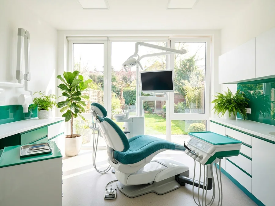Bright Smile Family Dental treatment room in Marietta, GA